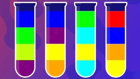 Water Sort Club Levels 141 142 143 144 145 Gameplay