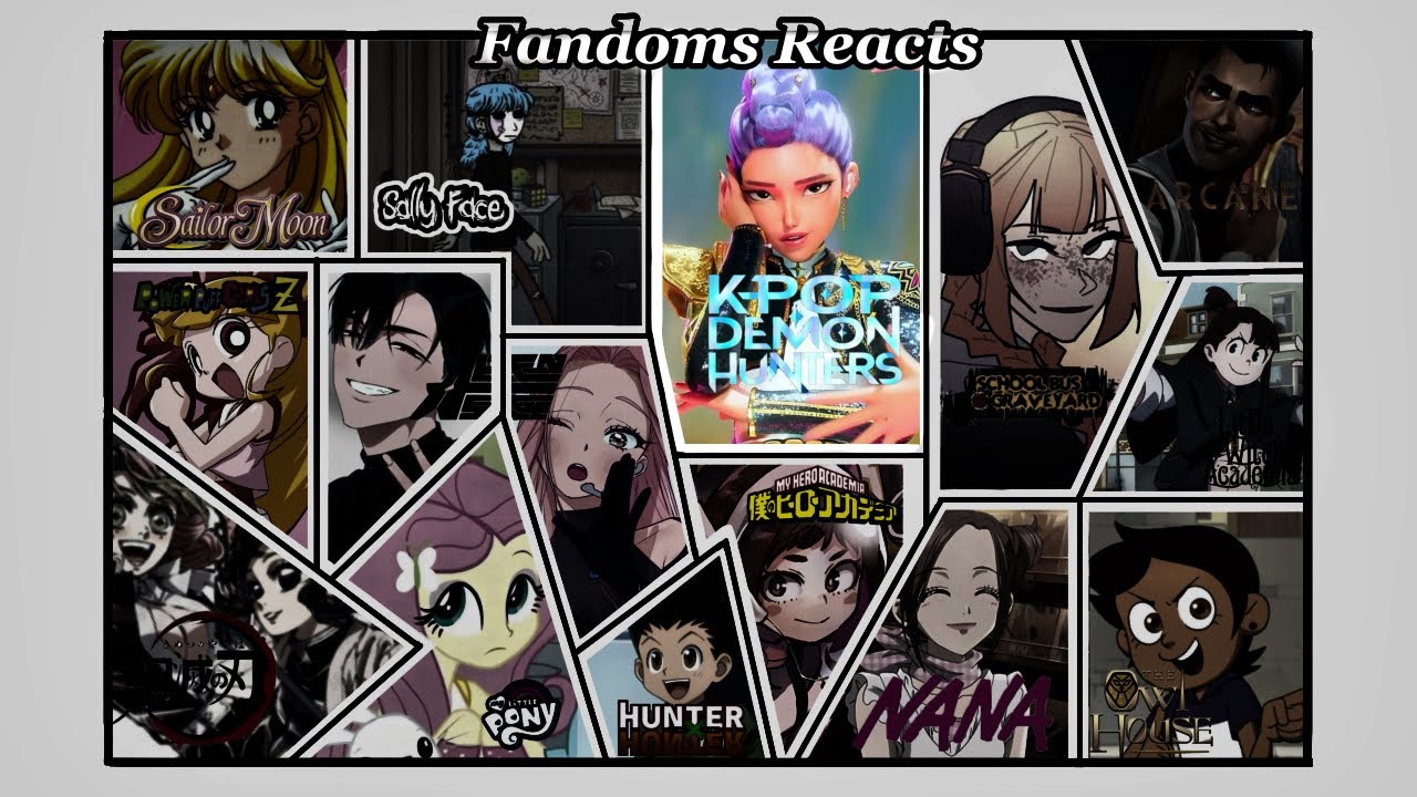 |X0.5| FANDOMS react to EACH OTHER: Kpop Demon Hunters; Rumi (1/14)| GCRV |