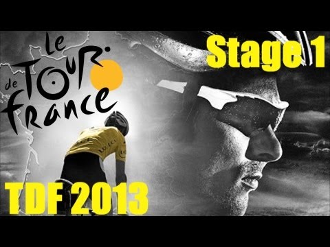 Tour De France 2013 - Real Gameplay!! - Stage 1 - Ft. Andy Schleck (1080p HD)