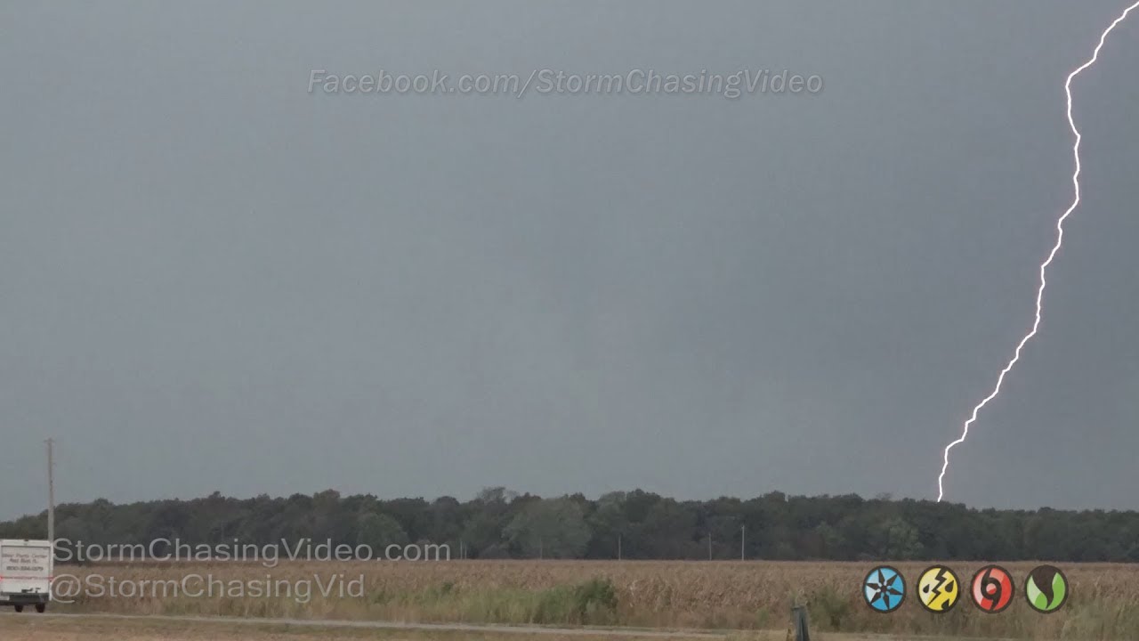 Severe Storms Hit Southern IL - 10/10/2017