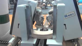 CNC Double end Tenoner MSZ4121A Oval duong 2 dau CNC