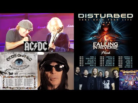 ACDC Rock in RIO 2024? - new Mick Marz solo song - Dragonforce new album - Disturbed Tour