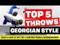 (Unorthodox Judo) Top 5 Throws From A Georgian Grip