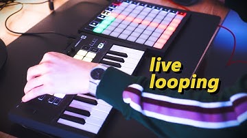 Launchkey Mini and Launchpad X Ableton Live Looping Performance / 03-08-2021