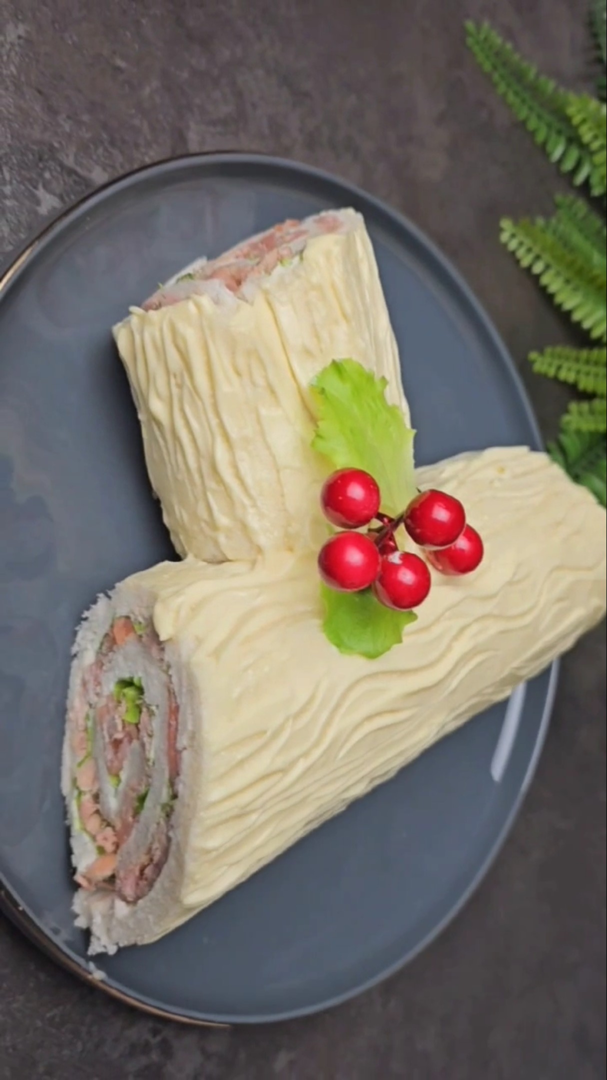 TRONCHETTO NATALIZIO SALATO?❤️ #christmas #natale #dolcinatalizi #foodie #delicious #yummy #tasty