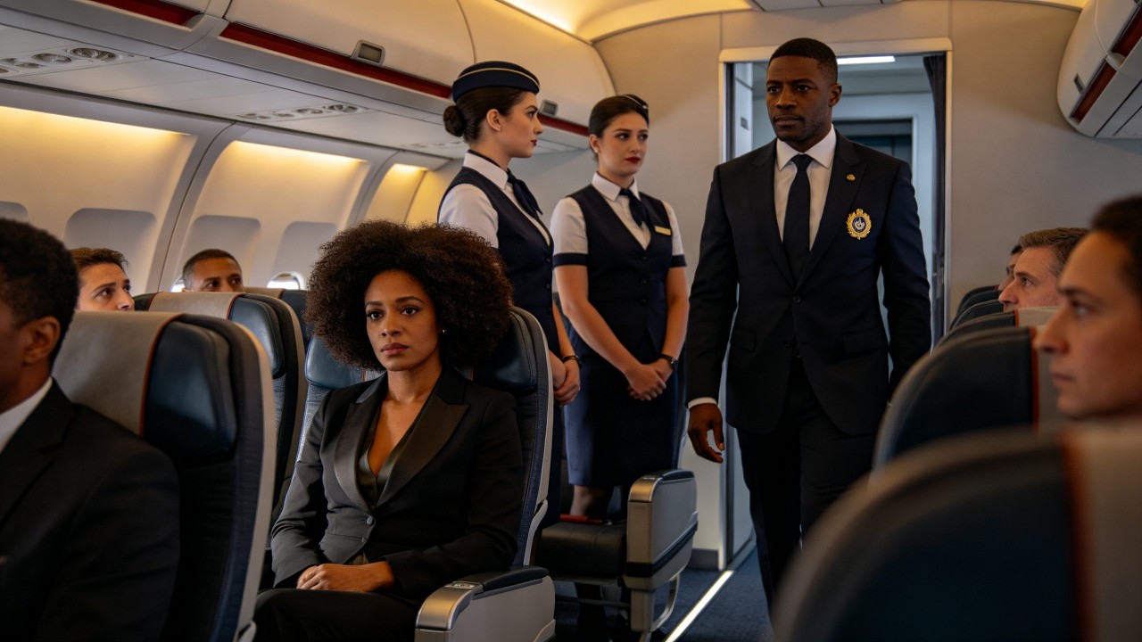 Crew Mocked Passenger’s Natural Hair in First Class—Her Husband Arrived Wearing the Airline’s Crest