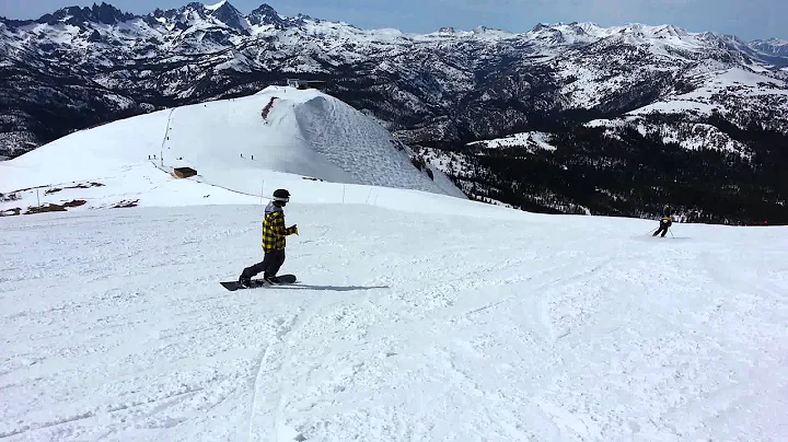 Having a great time at Mammoth Ski Resort with Wes P and Joe D