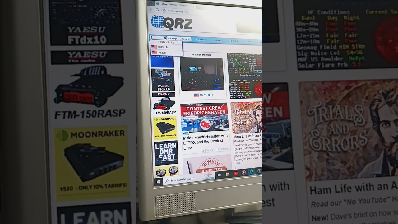 Using QRZ Kinda