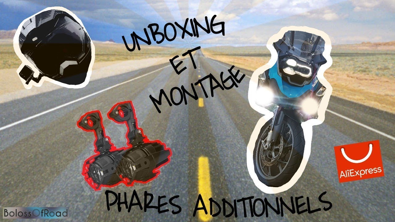 Phares Additionnels LED MicroFlooter BMW R 1250 GS