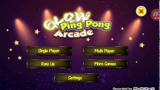 Glow Ping Pong Arcade #Android screenshot 1