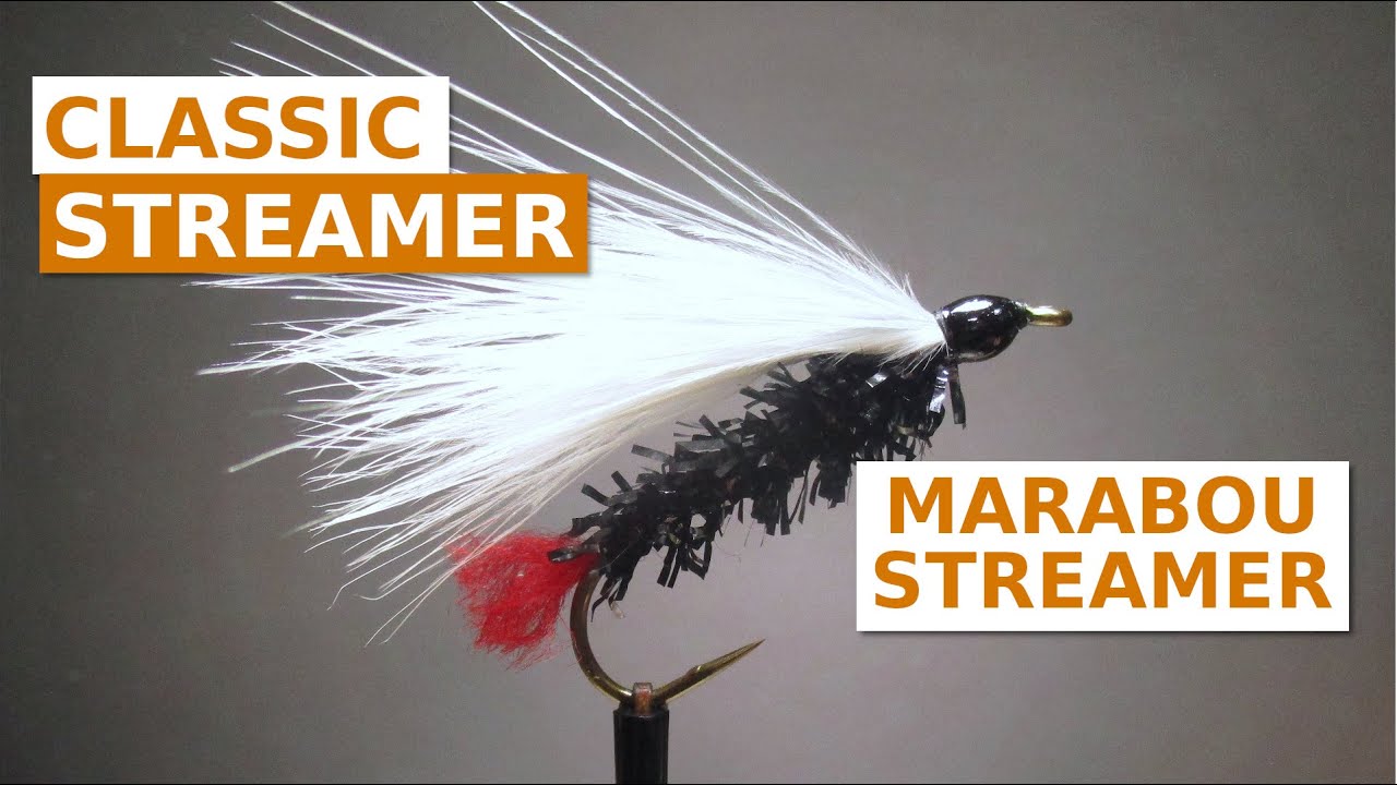 Fly Tying a Marabou Streamer (a Jack Dennis' Western Fly Pattern) 