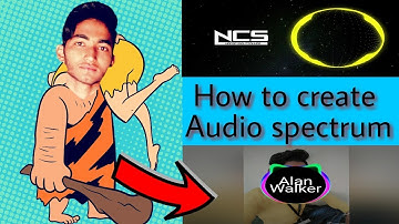How to Create Audio Spectrum Effects On Android Smartphone|| Mukesh meena