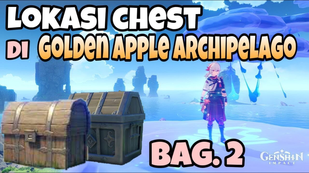 [2.8] Semua Lokasi Chest Golden Apple Archipelago Part 2 Genshin