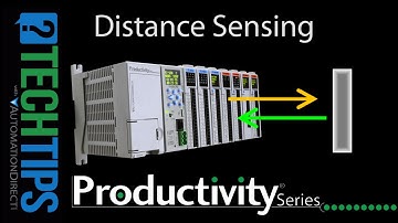 How to Sense Distance with an AutomationDirect Productivity PLC