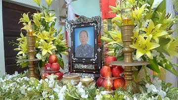 Lễ tang cố mẫu Nguyễn Thị Gái