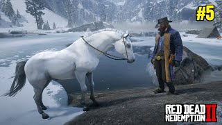 Getting The White Arabian Horse - Red Dead Redemption 2 #5