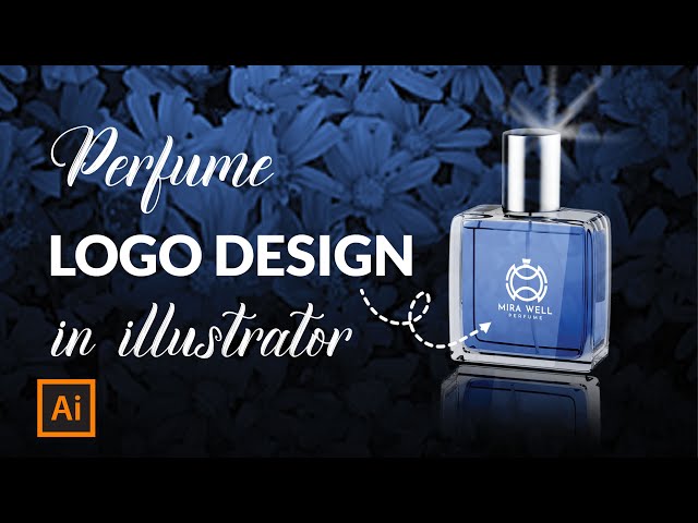 perfume logo, logo in illustrator