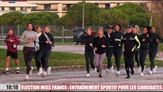 Élection Miss France : entraînement sportif pour les 30 candidates