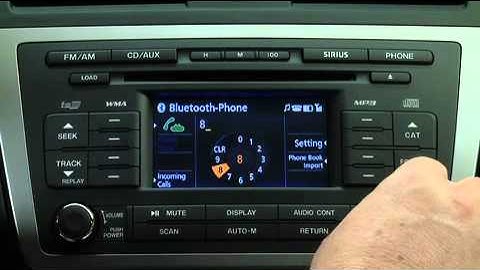 2012 - 2009 Mazda 6 Bluetooth Hands Free Phone Panel Operation With Tech Tutorial