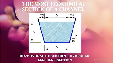 👌🔥CANAL DESIGN - THE MOST ECONOMICAL SECTION | BEST HYDRAULIC SECTION | HYDRAULIC EFFICIENT SECTION