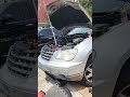 2008 Chrysler Pacifica broken crankshaft position sensor removal