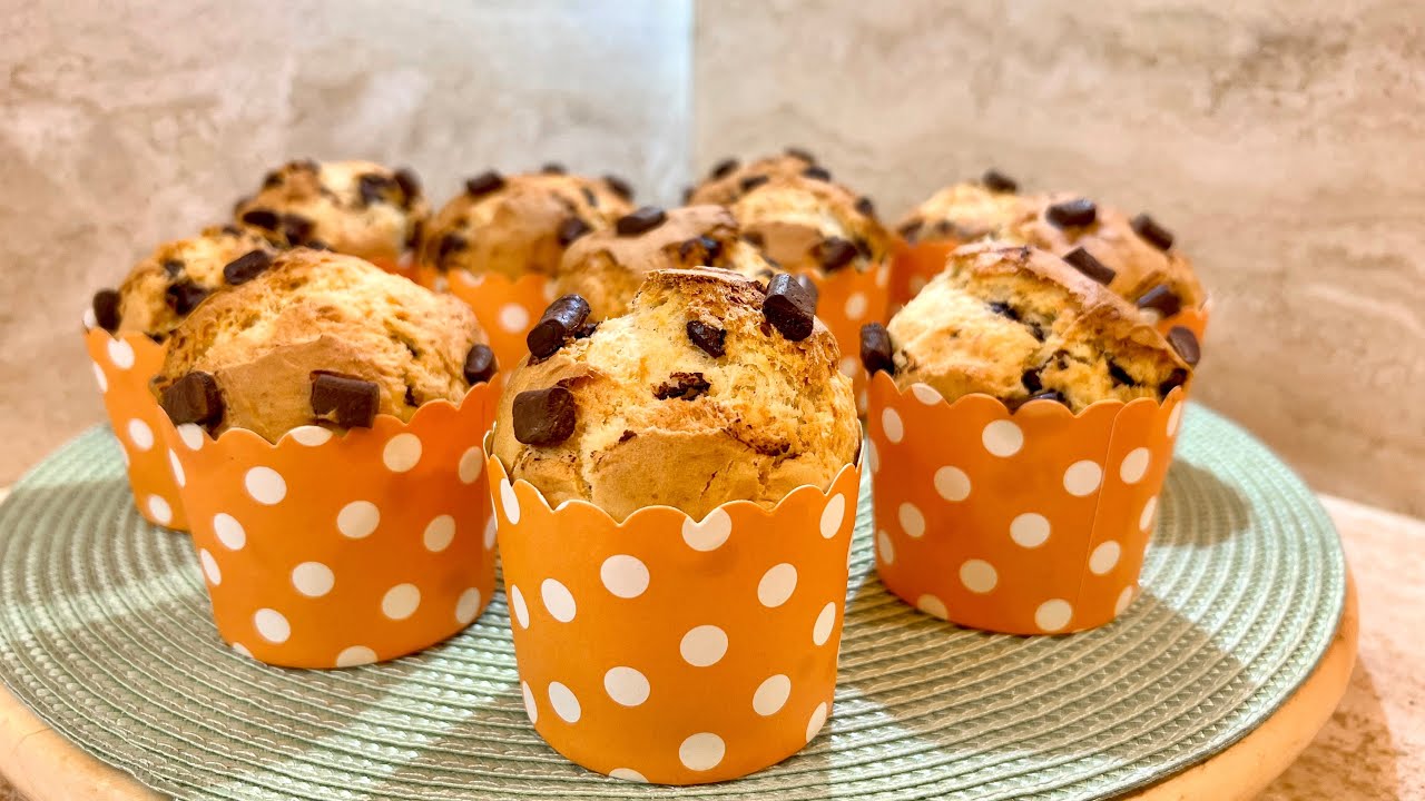 MUFFIN 🇺🇸 con gocce di cioccolato 🧁senza glutine || Francy’s Bakery