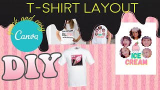 ICE Cream T-shirt Layout- BLINK with Selena - quick and Easy screenshot 4