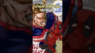 All Might is in the Spider-verse?