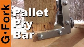 DIY Pallet Pry Bar  GardenFork