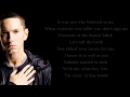 Dr. Dre - I Need A Doctor (feat. Eminem &amp; Skylar Grey) Lyrics Video