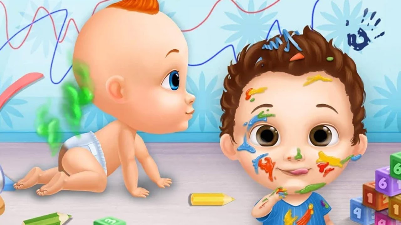 Sweet Baby Girl Daycare 5 - Newborn Nanny Helper - Bath Times & Cleanup Kids Games