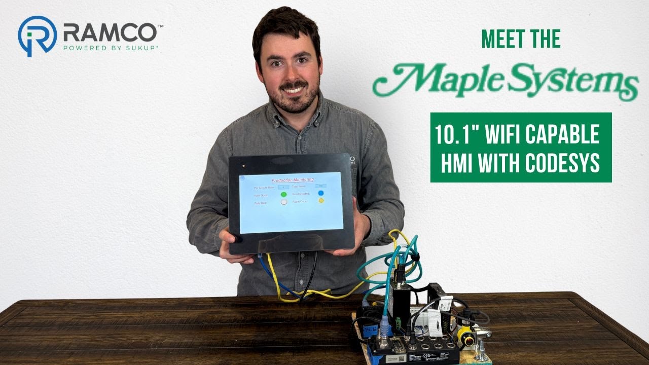 Maple Systems HMI с CODESYS Soft PLC: масштабируемая автоматизация стала проще