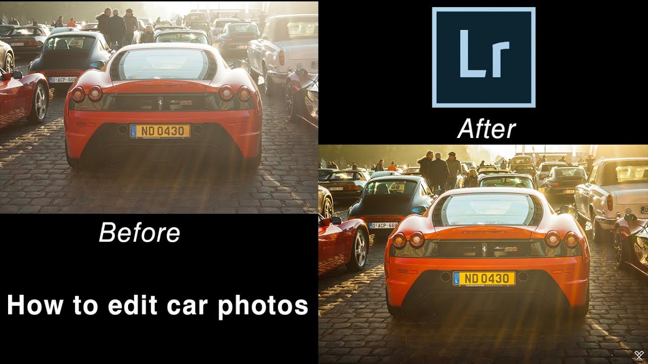 How To Edit Car Photos In Lightroom YouTube