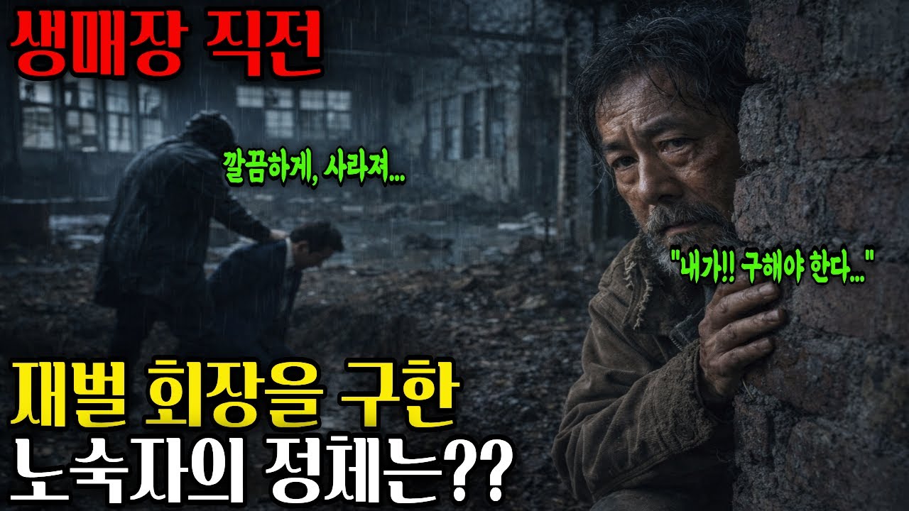 “폐공장에서 생매장 당할 뻔한 재벌 회장, 그를 살린 노숙자의 정체”