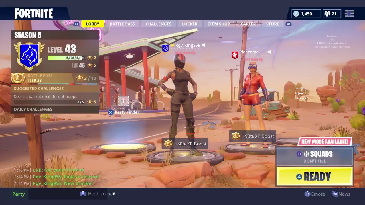 DK Fortnite Tournament 2v2 Live with OT-Clubz/OT-Pleacoma