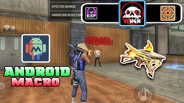 Free Fire Android Macro Sensi Tutorial | Macro Droid Settings Tutorial