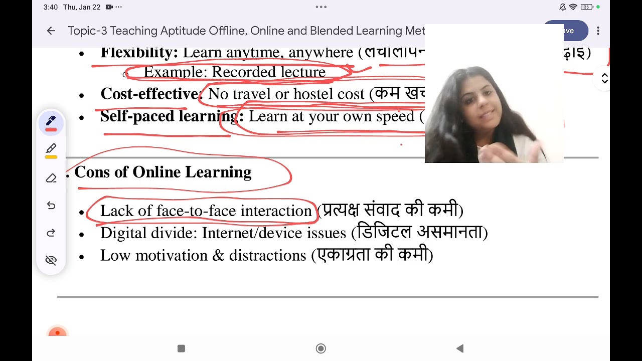 Online, Offline & Blended Learning | Teaching Learning Approaches | UGC NET 2026 | Part 1