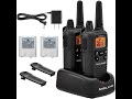 Midland LXT600 Two-Way Radios: 30-Mile Range, 121 Codes