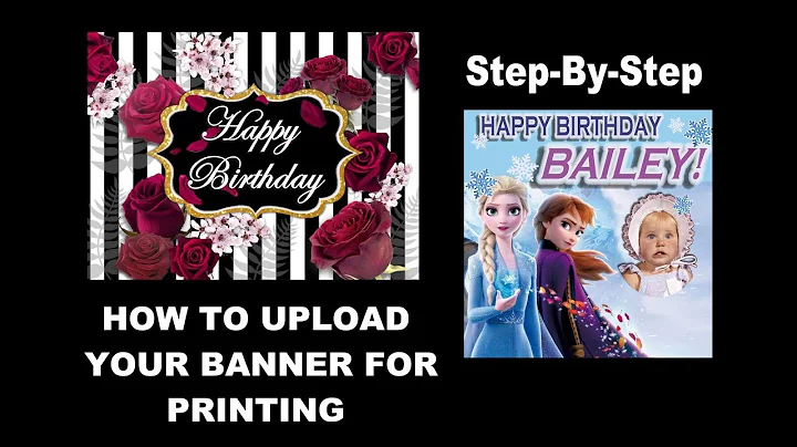 HOW TO UPLOAD YOUR BANNERS FOR PRINTING