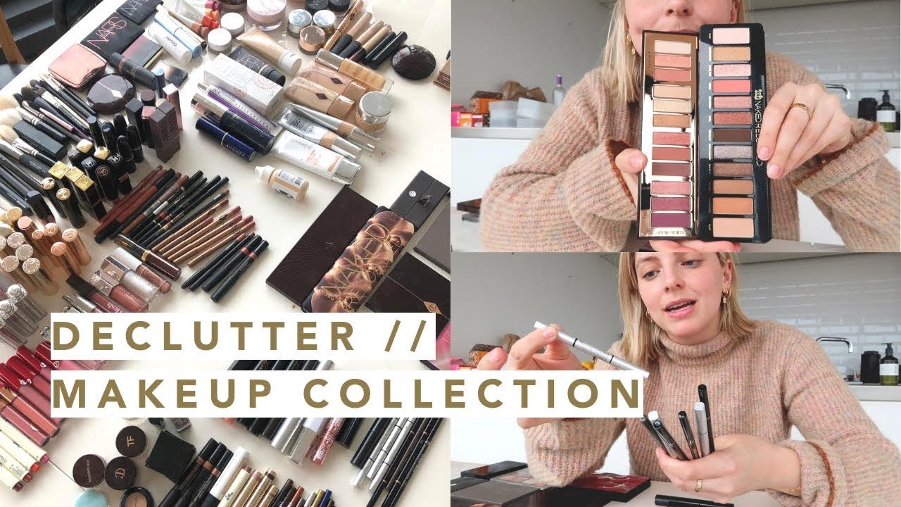 DECLUTTER // MY MAKEUP COLLECTION | Estée Lalonde