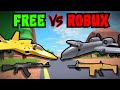 Free vs robux items in military tycoon roblox