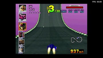 F-Zero X (1998) [N64] - RetroArch with paraLLEl (PC)