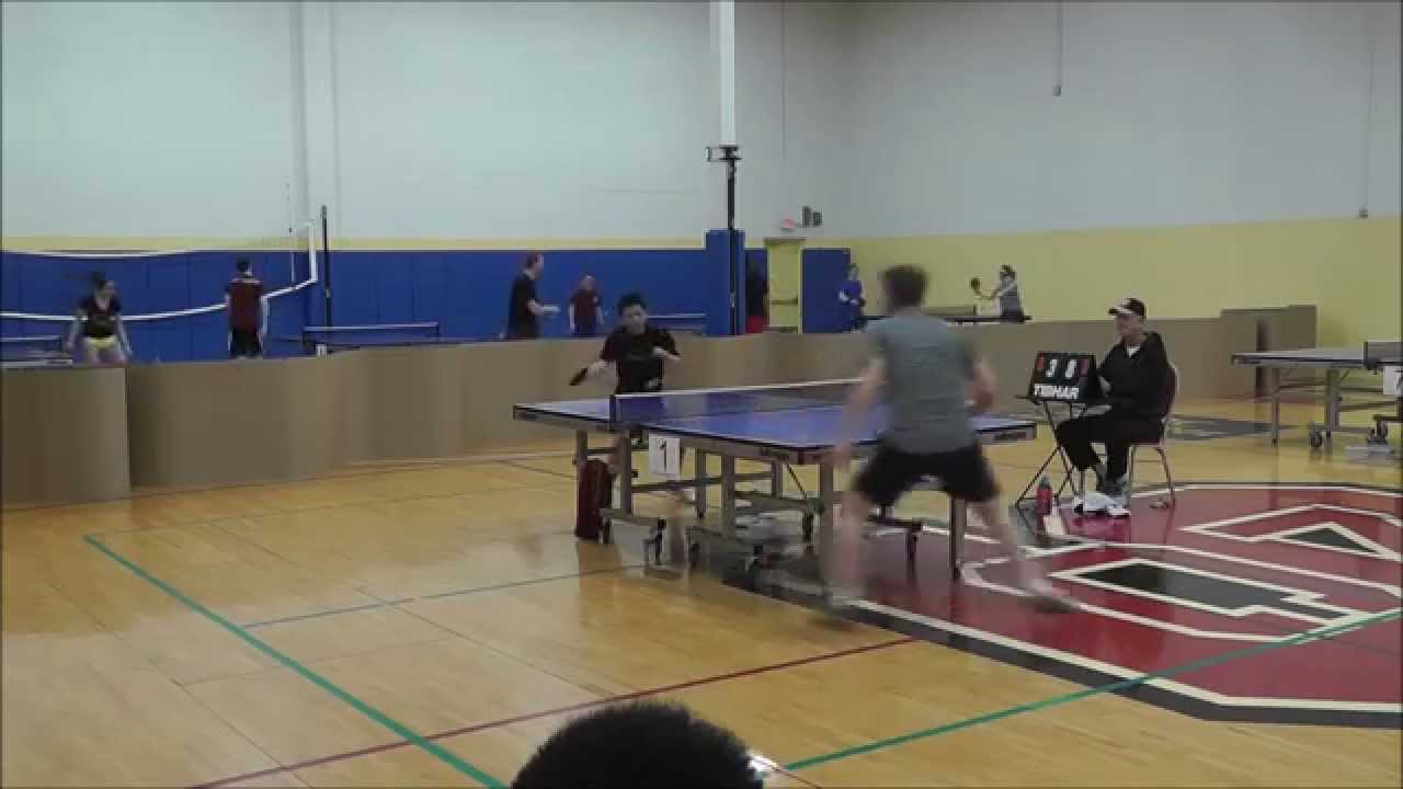 2015 Minnesota State Table Tennis Championship Open Singles Final YouTube