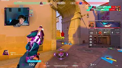 radiant streamers react to my aim