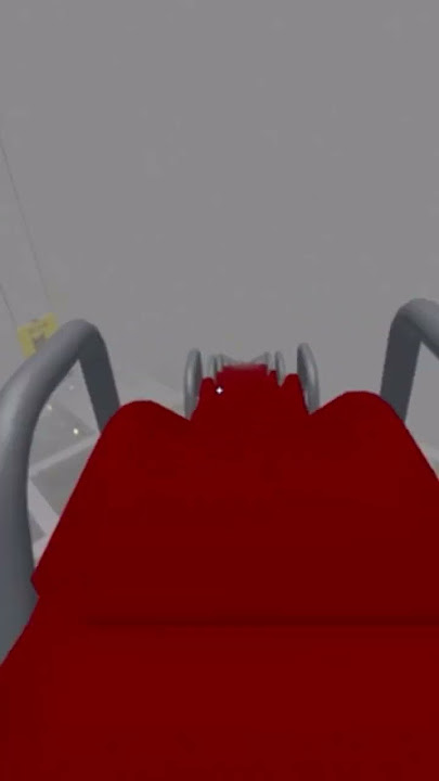 Going down a slide in SCP-3008 #roblox #capcut #scpshorts