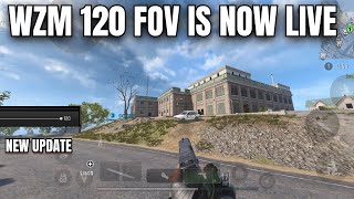 Warzone mobile 120 FOV is now live | season 3 new update