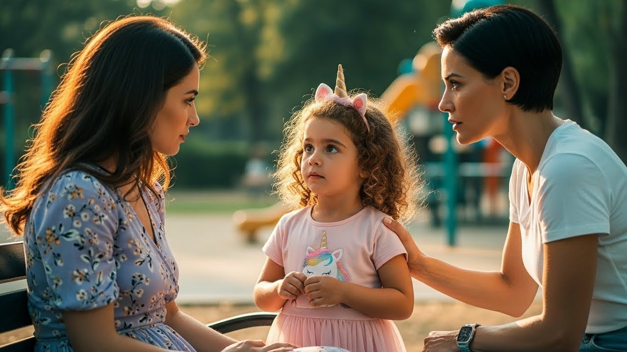 La cita a ciegas era en un parque hasta que una niña corrió hacia ella y dijo: