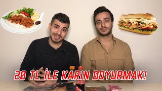 BİM 'DEN 20 TL İLE AKŞAM YEMEĞİ ?! (ŞİŞME GARANTİLİ)