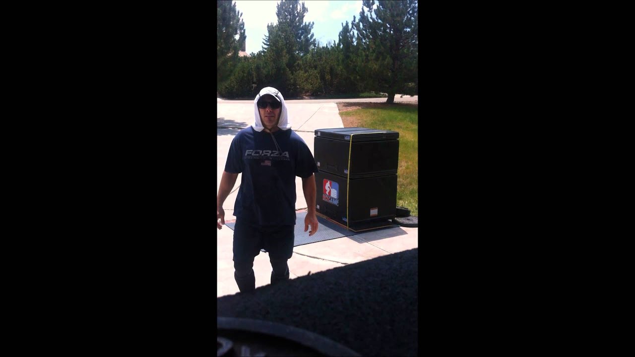 48 inch standing box jump 7 24 12 - YouTube
