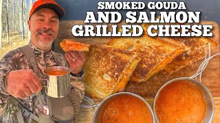 Smoked Gouda And Salmon Grilled Cheese Blackstone Griddles